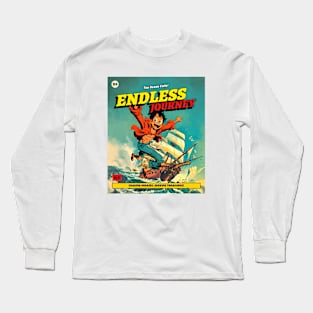 Pirate Anime Comic Adventure Long Sleeve T-Shirt